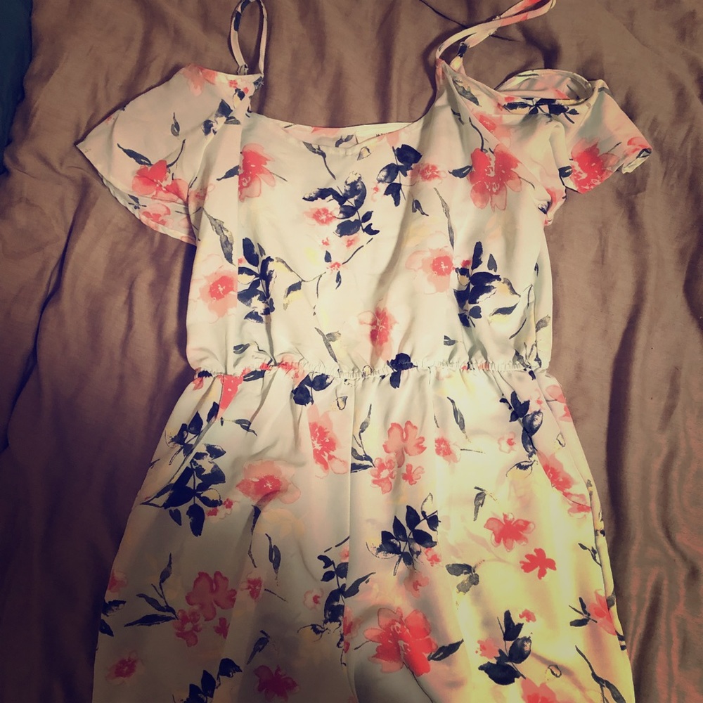 Floral romper!